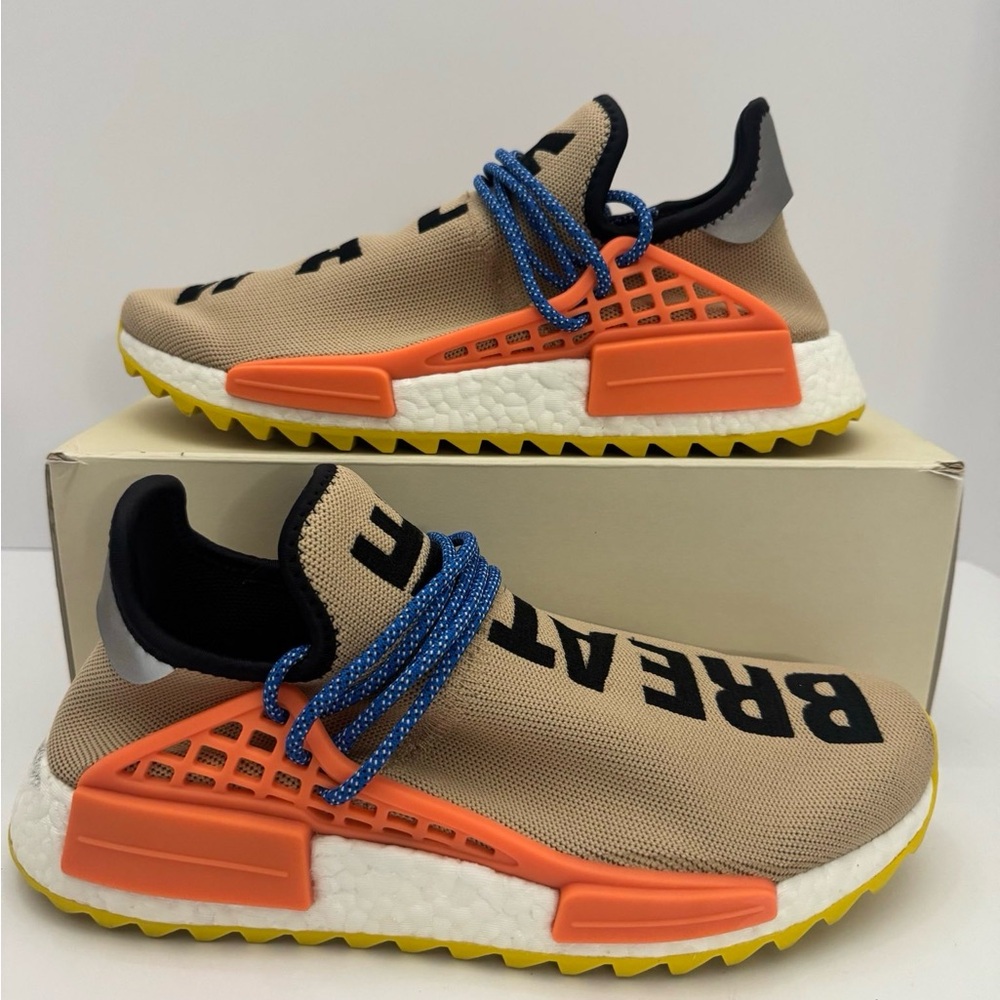 adidas Human Race NMD Pharrell Pale Nude – Size 9.5 – OG Box + Extra Laces